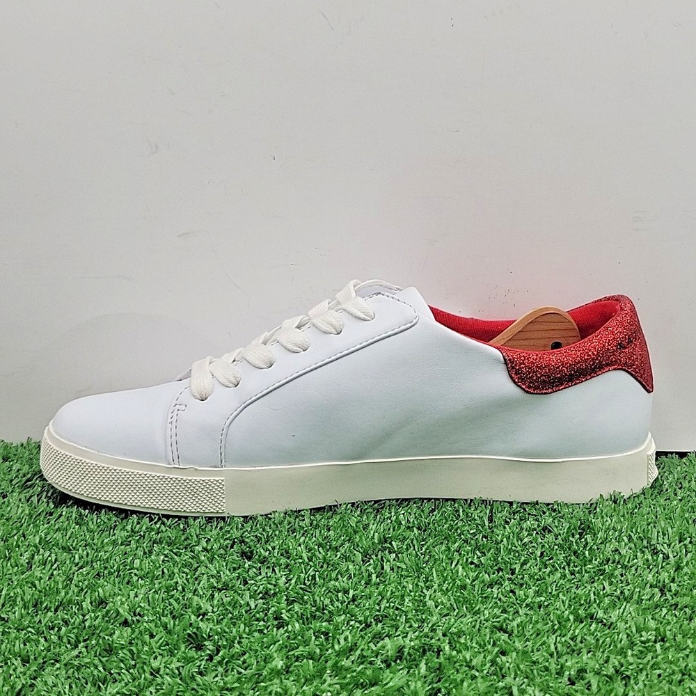 Katy Perry  Collection Womens Shoes 8.5 Medium Lace-Up Sneakers The Rizzo Cherry - Picture 5 of 12